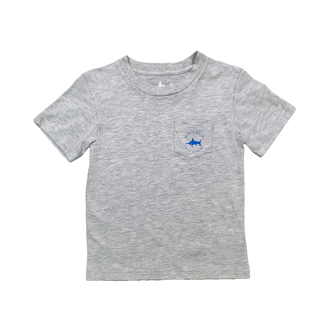 TUNA GREY PERFORMANCE TEE