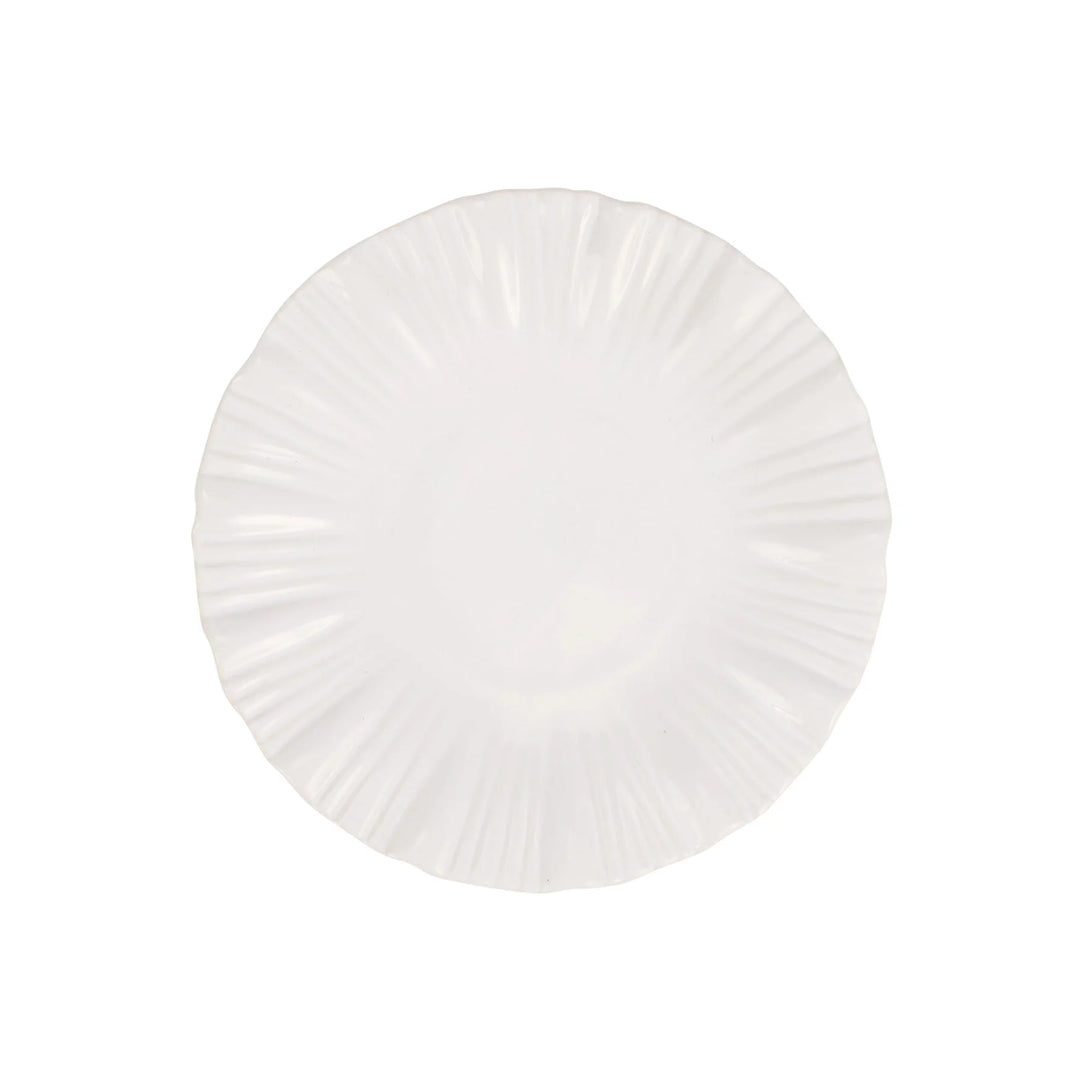 BARI WHITE SALAD PLATE