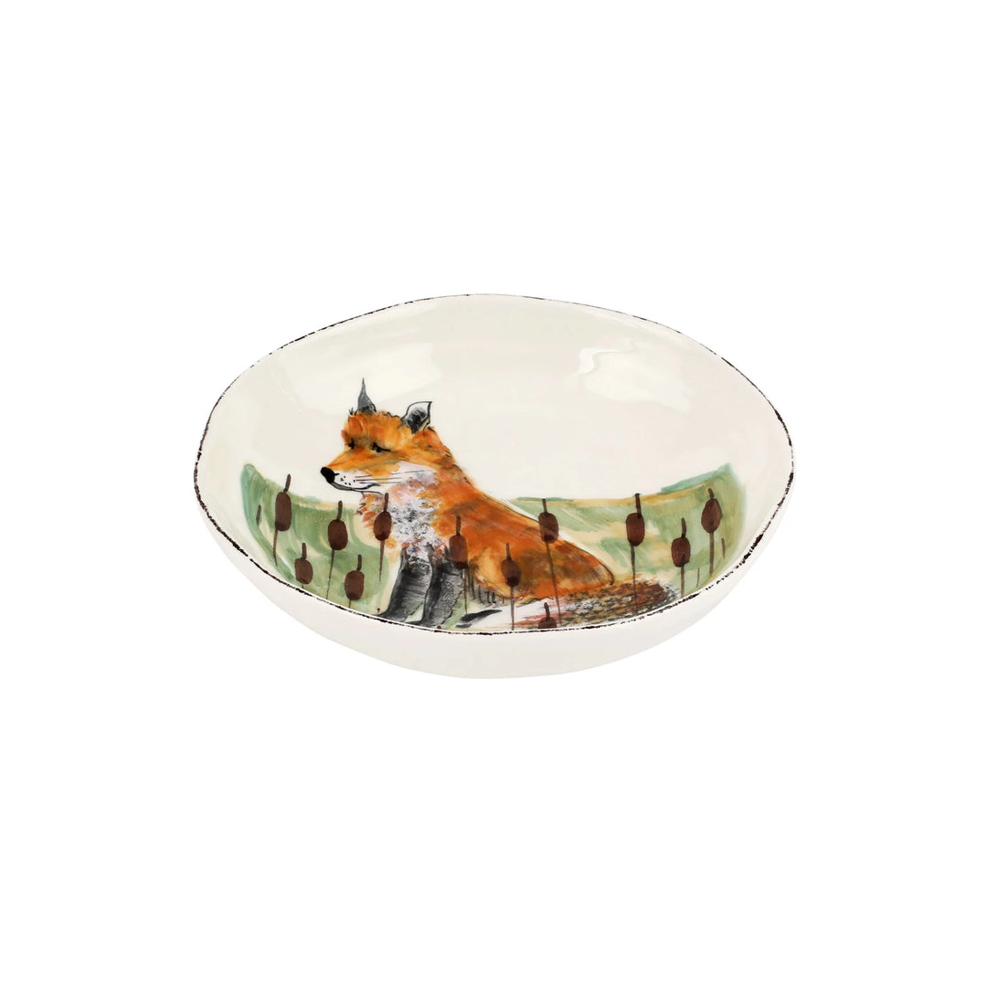 WILDLIFE FOX PASTA BOWL