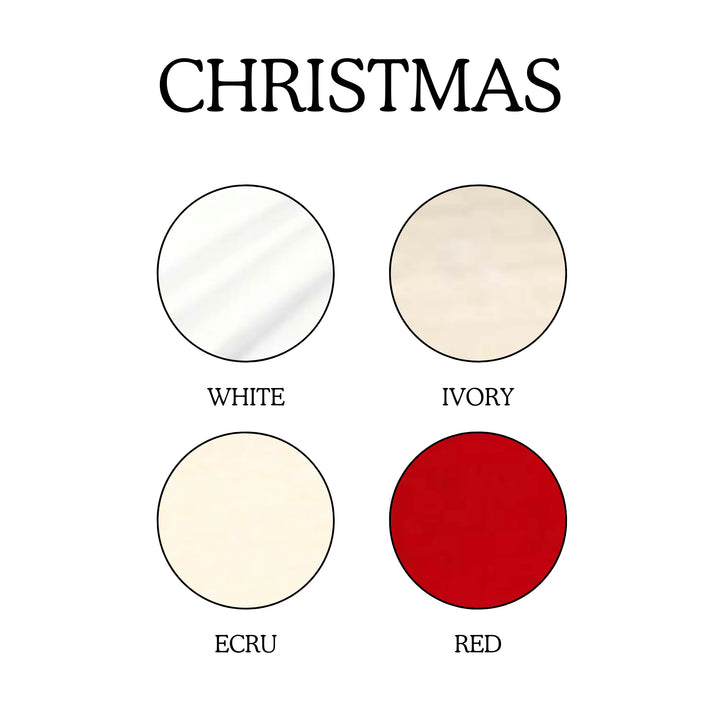 COLOR SWATCHES FOR SATEEN WREATH SASHES