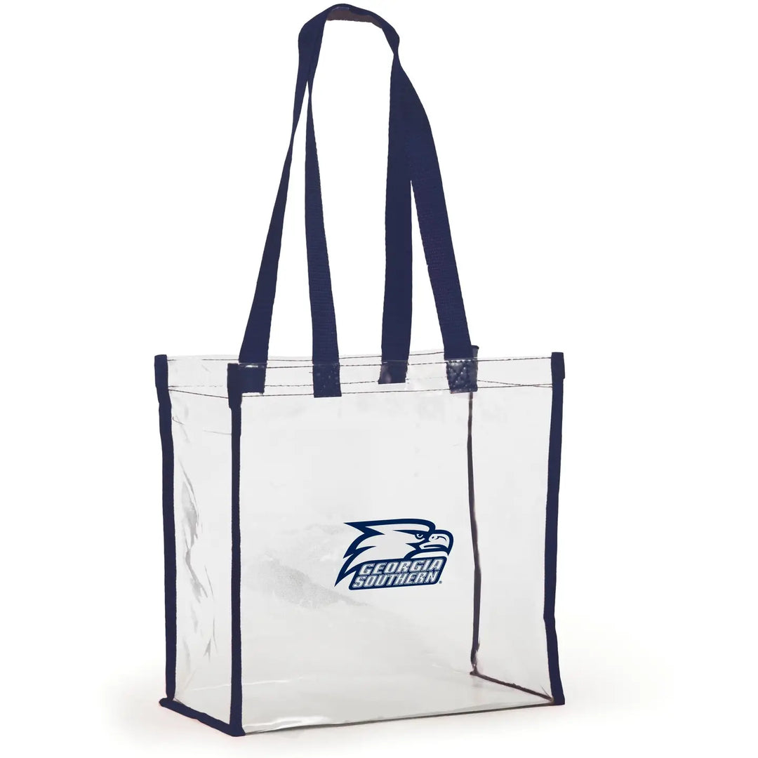 GEORGIA SOUTHERN CLEAR STADIUM TOTE BAG