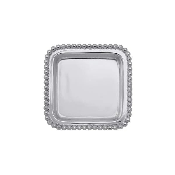 BEADED SMALL SQUARE DISH