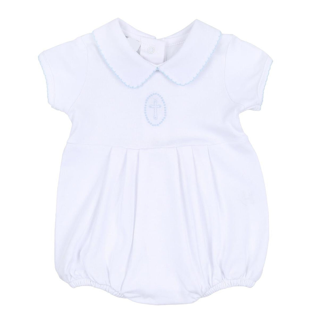BLUE BLESSED COLLARED BUBBLE