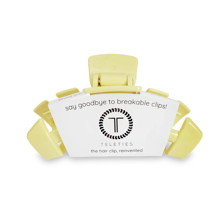 TELETIES LARGE HAIR CLIP BUTTERCUP