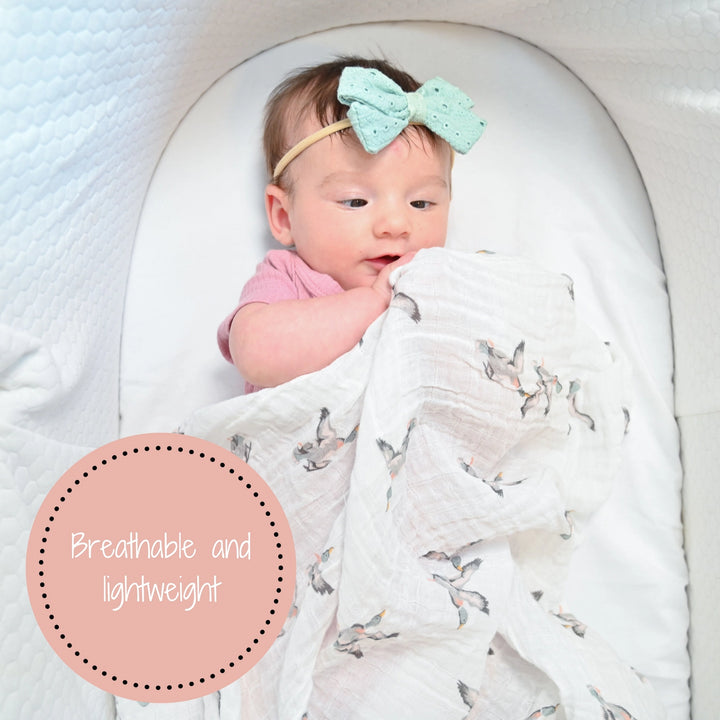 QUACKIN' UP SWADDLE BLANKET