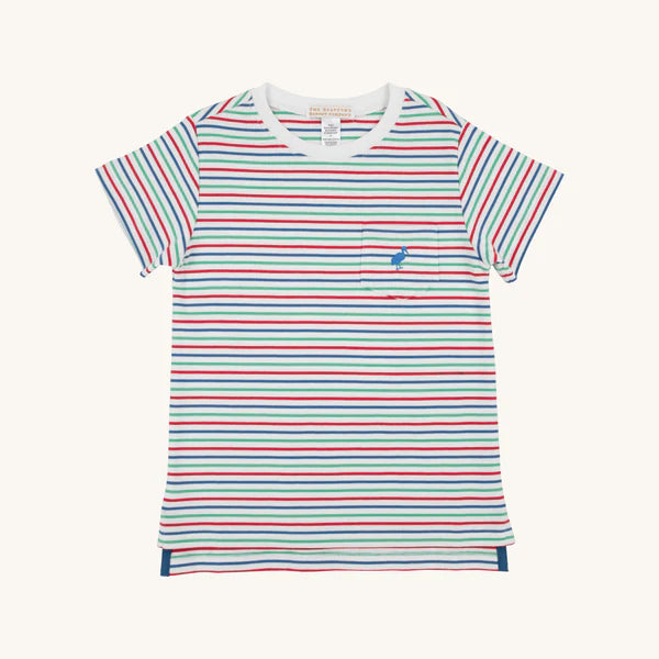 SIMSBURY STRIPE CARTER CREWNECK