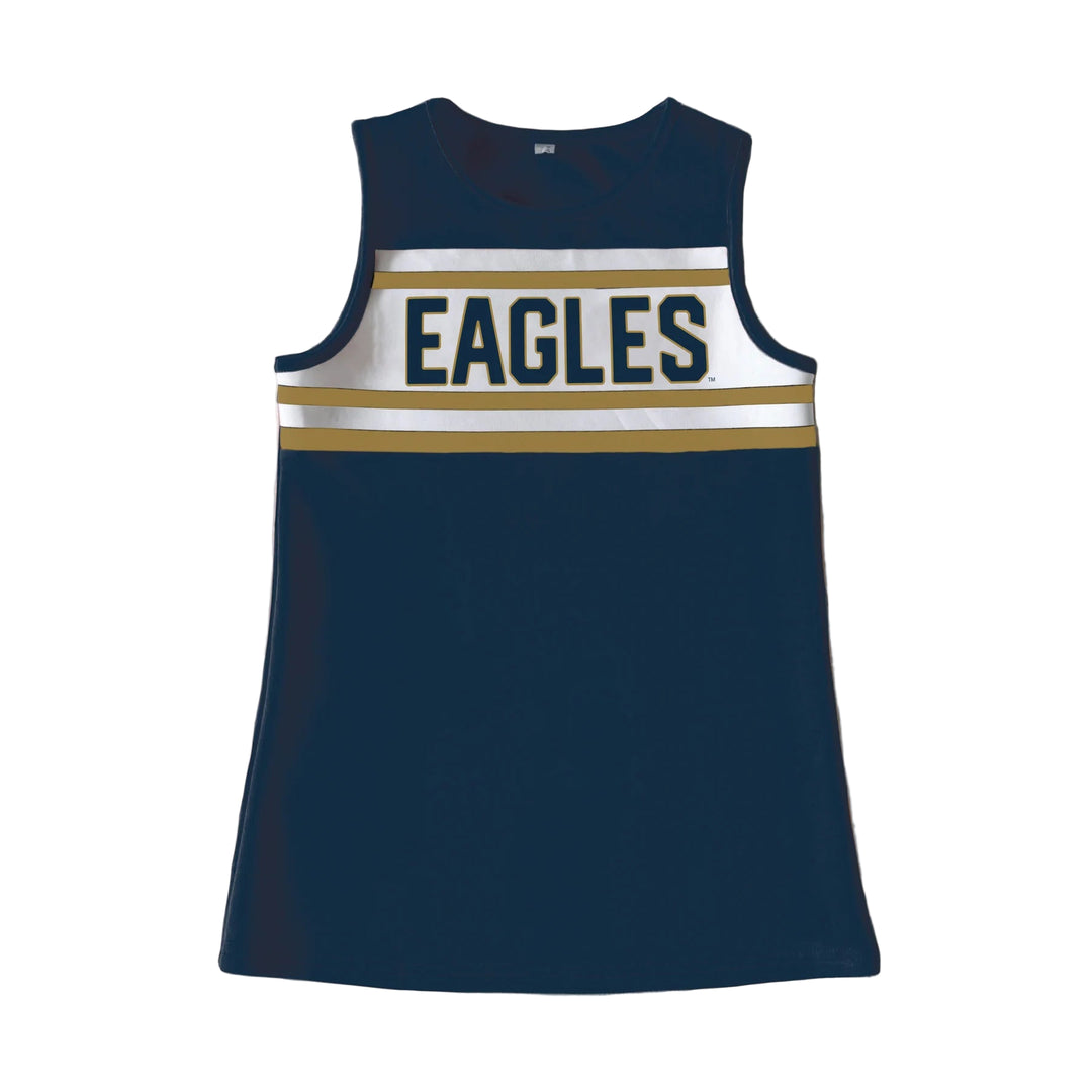 Georgia Southern Cheer Dress – Navy and White Game Day Outfit for Girls | Walker Boutique