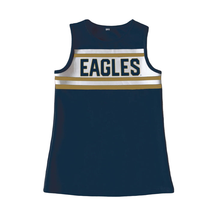 Georgia Southern Cheer Dress – Navy and White Game Day Outfit for Girls | Walker Boutique