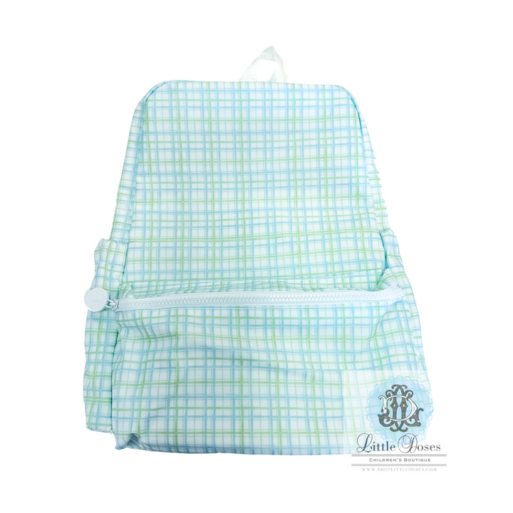 CLASSIC PLAID GREEN BACKPACKER