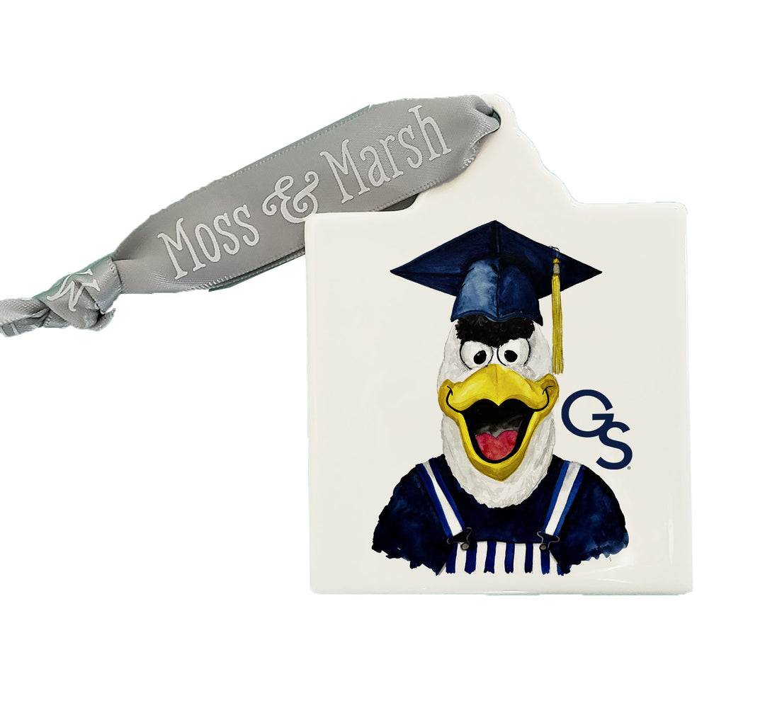 GSU GRADUATE GUS ORNAMENT
