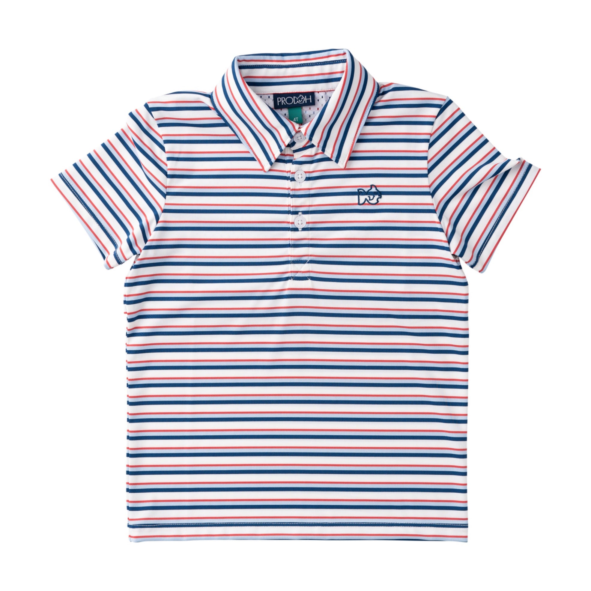 Independence Day Stripe Boys' Pro Performance Polo | Prodoh Kids