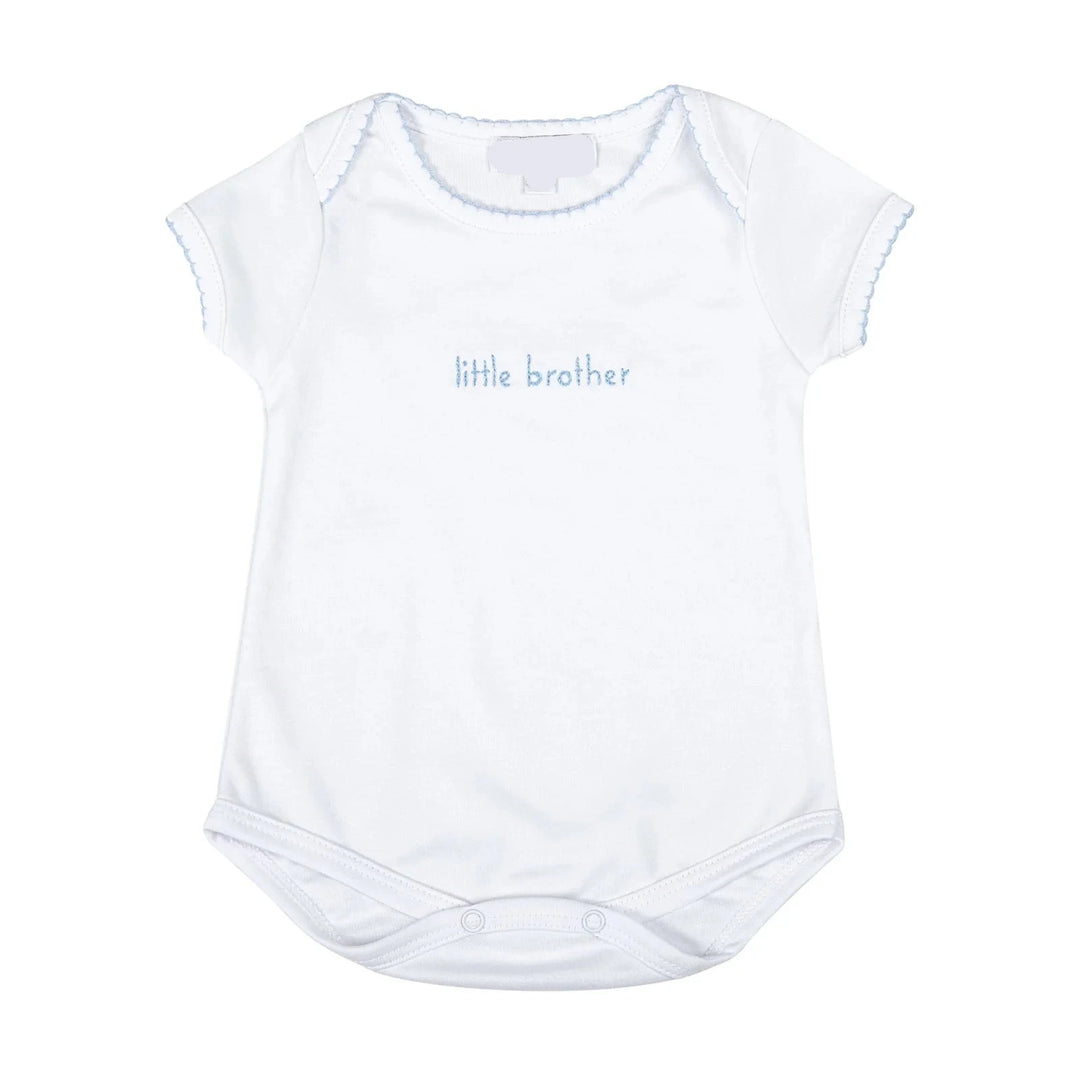 LITTLE BROTHER EMBROIDERED BUBBLE