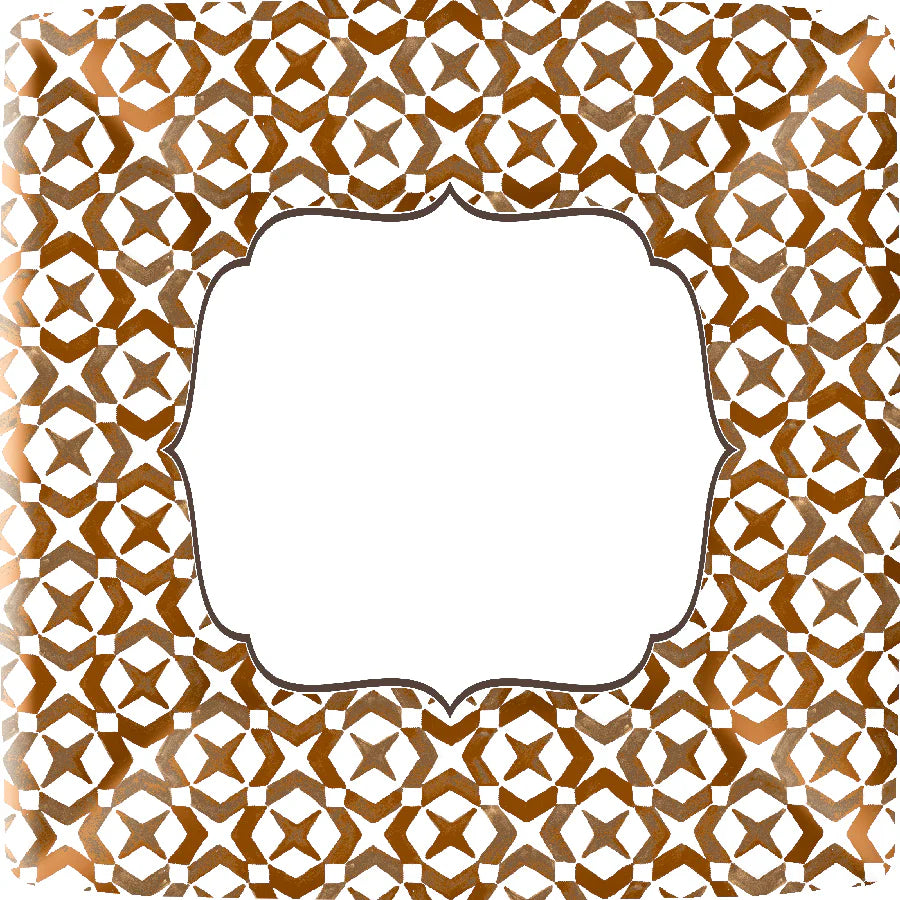 TURKEY SQUARE DINNER PLATES