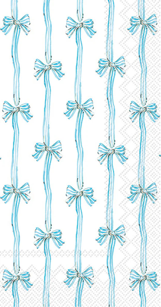 BLUE BABY TOILE GUEST TOWEL