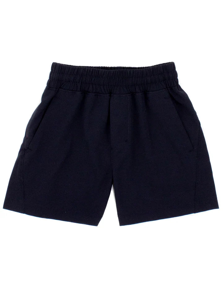 OBSIDIAN BLACK COURT SHORT
