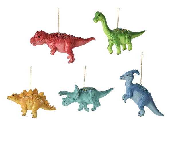 DINOSAUR ORNAMENTS
