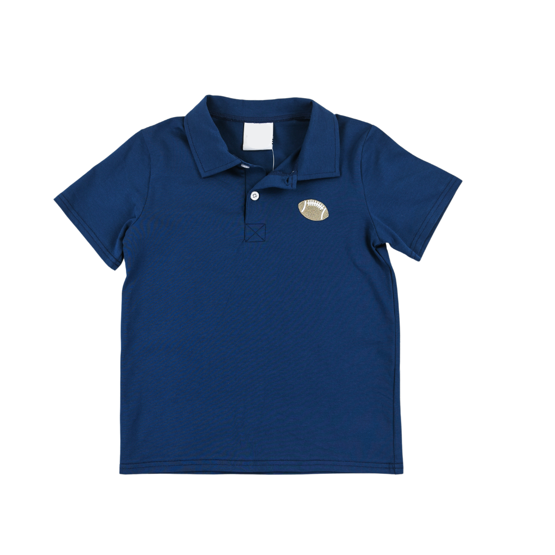 NAVY FAN ZONE POLO