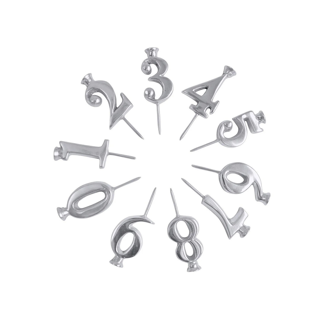 NUMBER CANDLE HOLDER SET