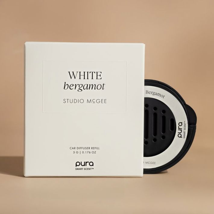 WHITE BERGAMOT (STUDIO MCGEE) PURA CAR REFILL