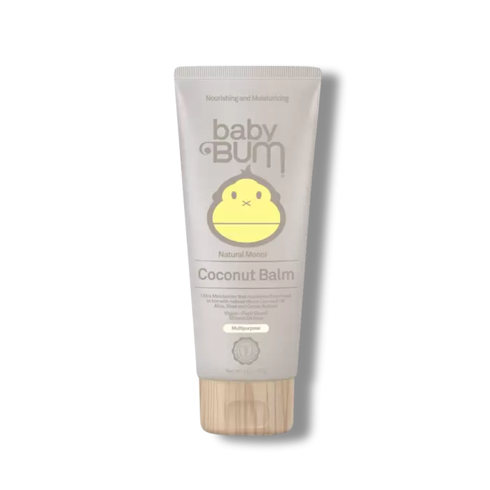 BABY BUM COCONUT BALM 3OZ NATURAL MONOI