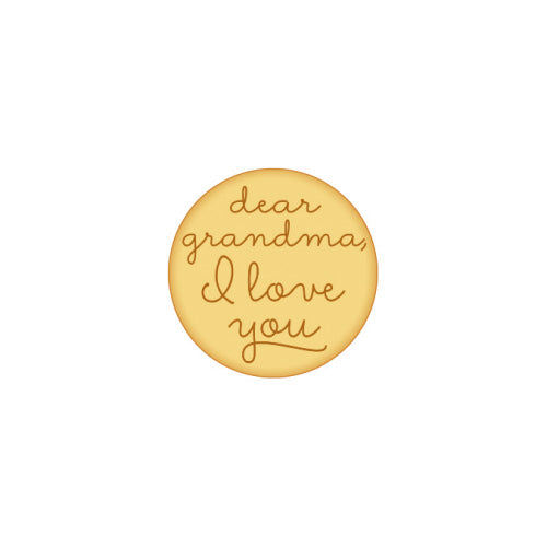 LOCKET NOTE DEAR GRANDMA I LOVE YOU