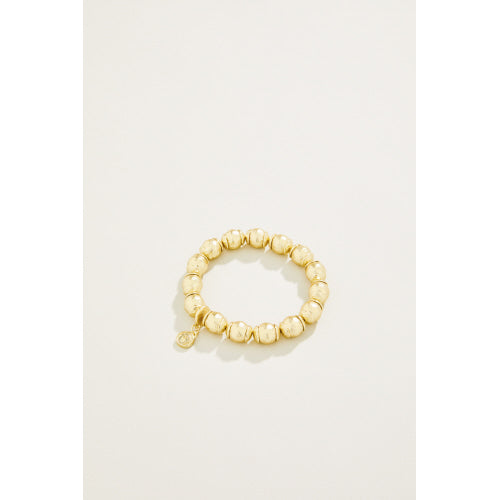 GRAND STRETCH BRACELET 10MM GOLD