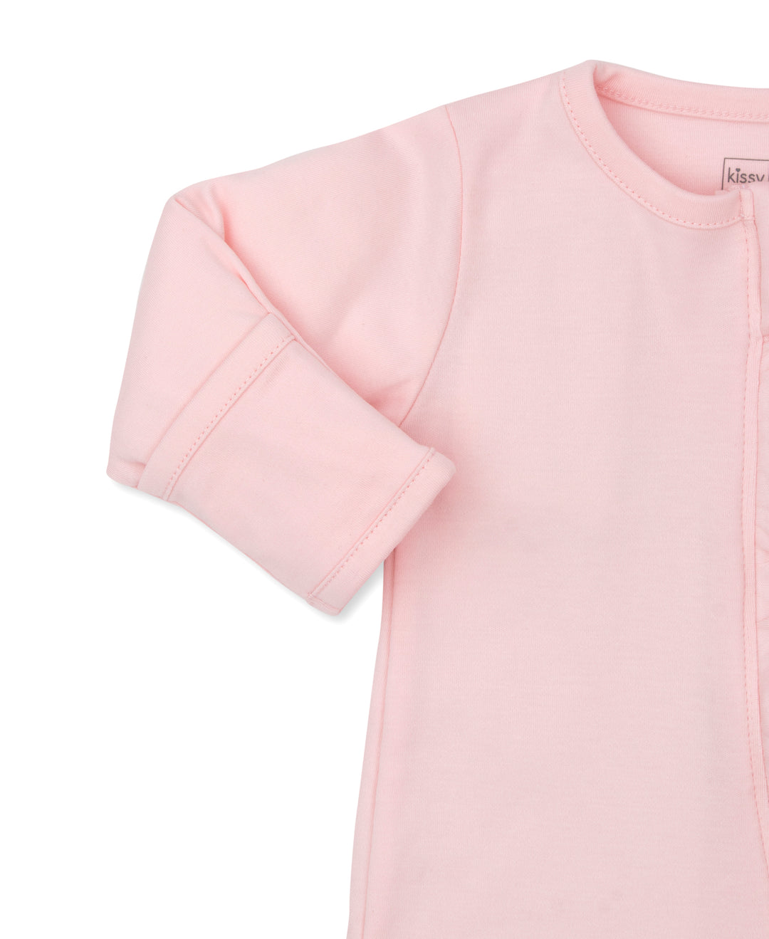 PINK BREEZY CLOUDS ZIPPER FOOTIE