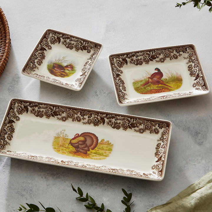 WOODLAND 3PC. NESTING TRAYS
