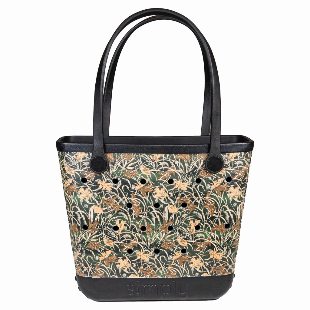 FINAL SALE CAMO PATTERN SMALL SIMPLY TOTE