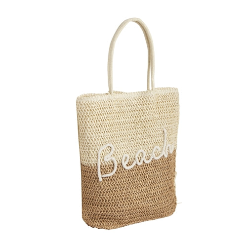 COLORBLOCK WORD TOTE