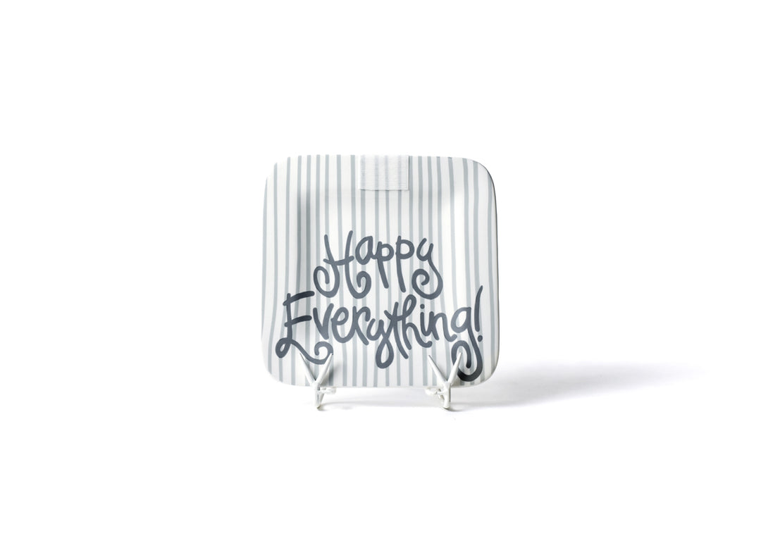 STONE SKINNY STRIPE MINI SQUARE PLATTER