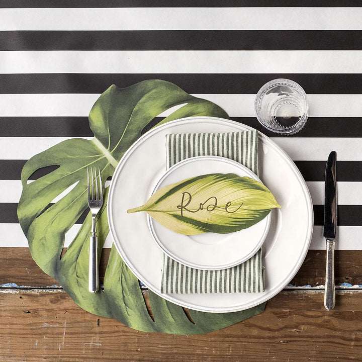 BLACK CLASSIC STRIPE RUNNER