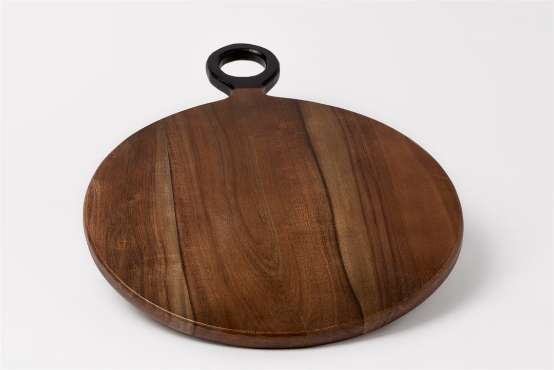 ROUND WOOD CUTTING BOARD