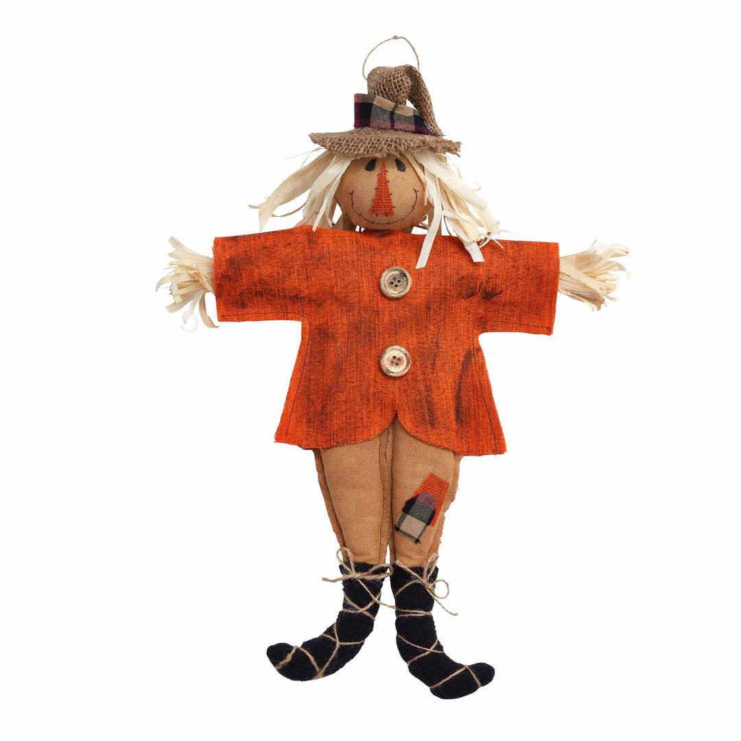 SMALL SCARECROW DOLL JUTE HAT