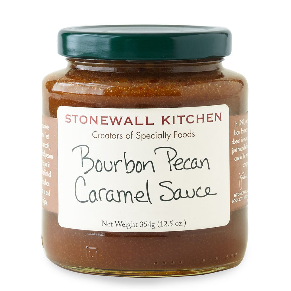 BOURBON PECAN CARAMEL SAUCE