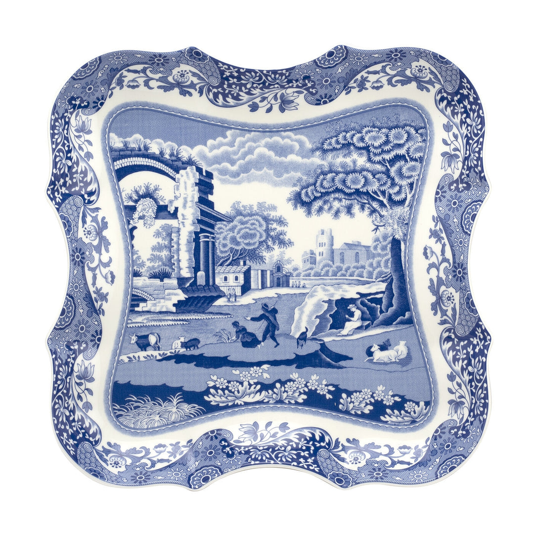 BLUE ITALIAN 7.5 INCH DEVONIA TRAY