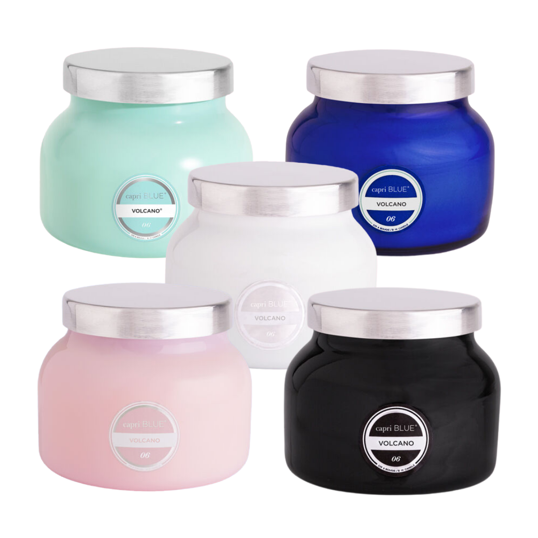 Capri Blue Volcano Signature Blue Petite Candle | Stocking Stuffer
