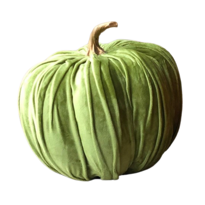 GREEN VELVET PUMPKIN