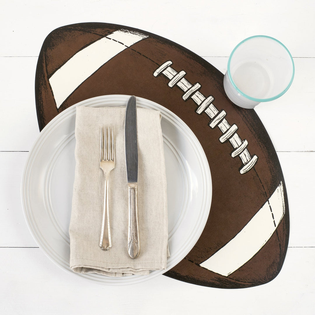 DIE CUT FOOTBALL PLACEMAT