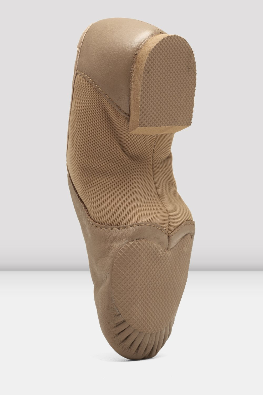 BLOCH TAN NEO FLEX LEATHER JAZZ SHOES