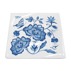 PRINCESS PEONY SQUARE PLATE