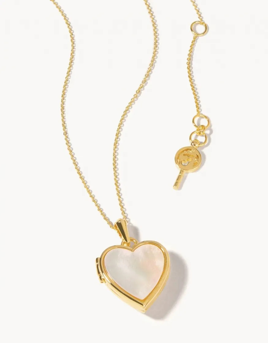 HEART LOCKET NECKLACE