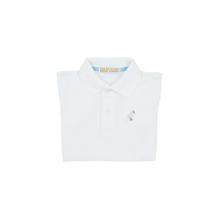 WORTH AVENUE WHITE PRIM & PROPER POLO