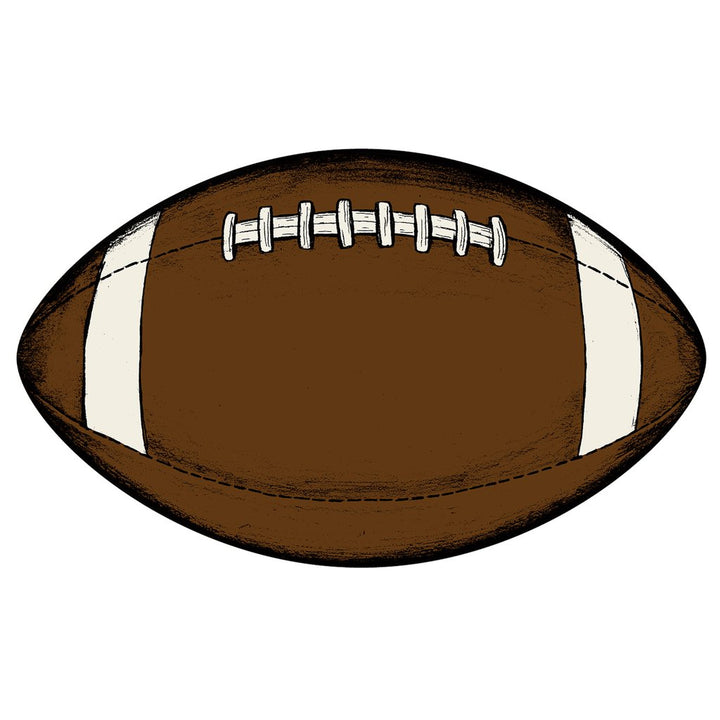 DIE CUT FOOTBALL PLACEMAT