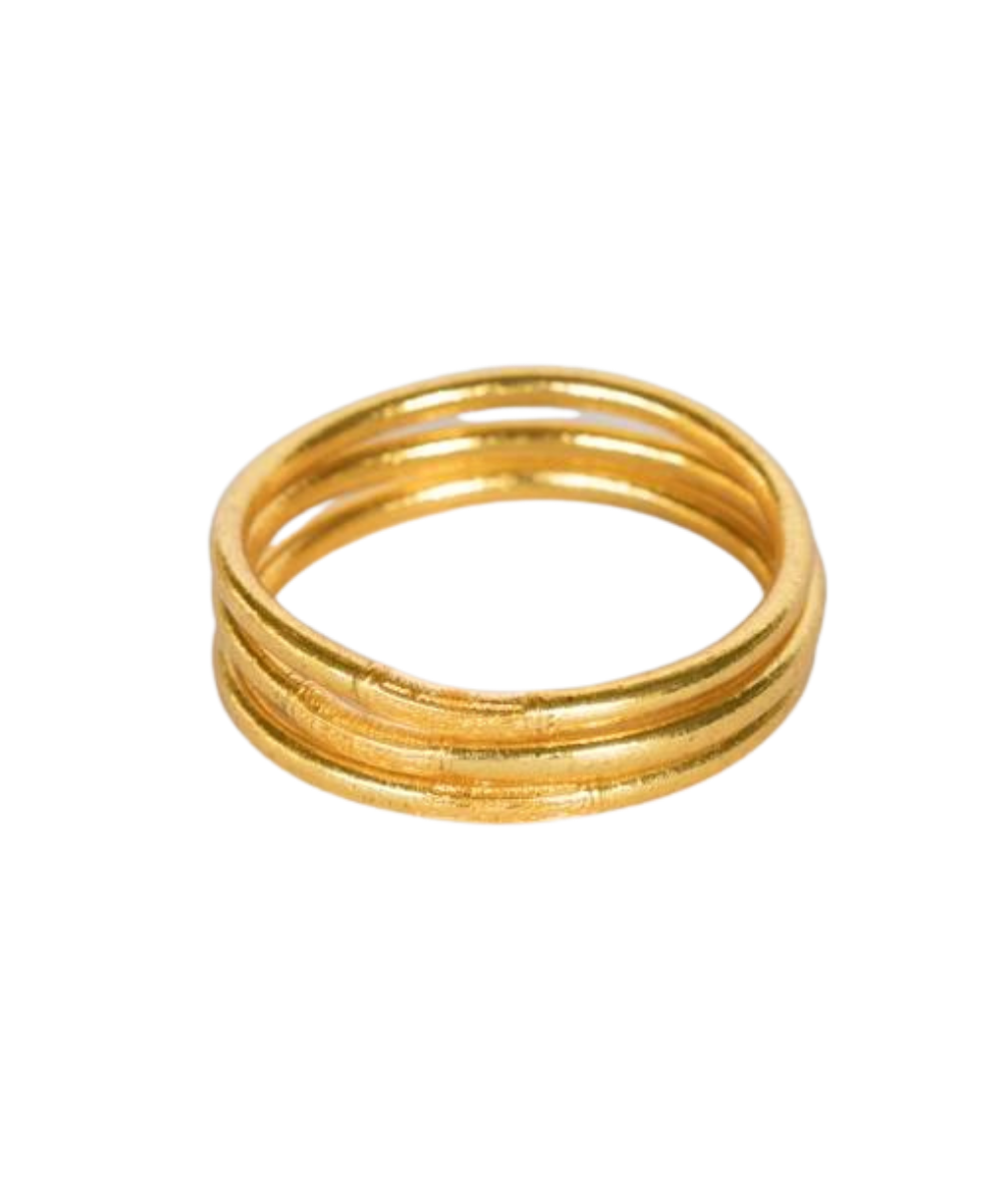 ALL WEATHER GOLD BANGLES
