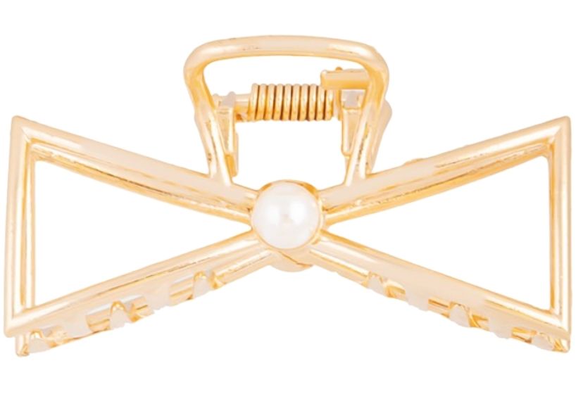 GOLD METAL HAIR CLIP