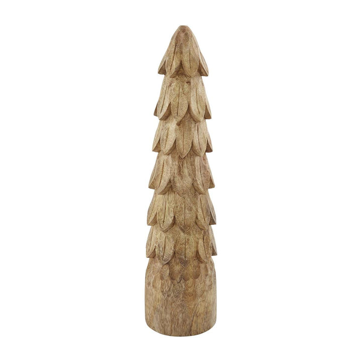 CARVED WOOD TREE SITTER