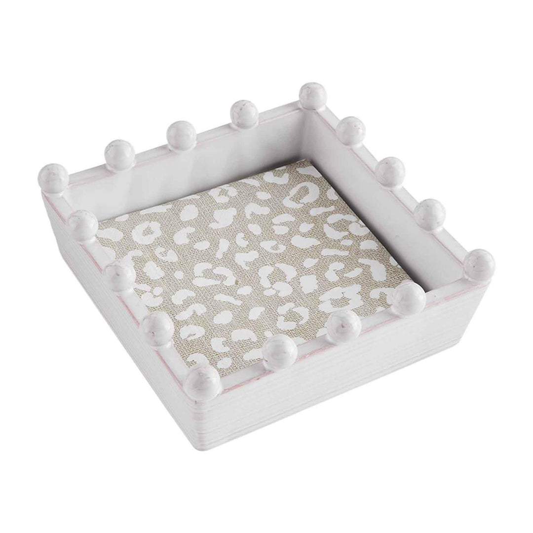 LEOPARD NAPKIN CADDY SET
