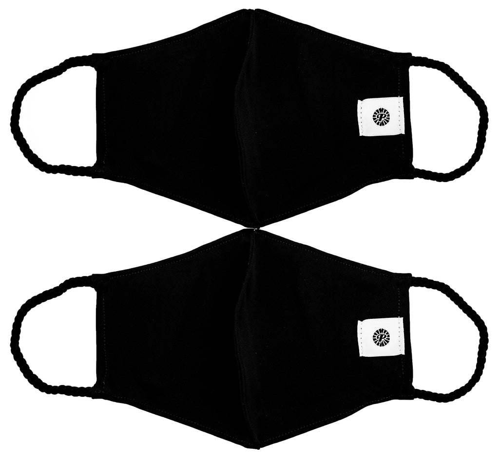 POMCHIE FACE MASKS, BLACK