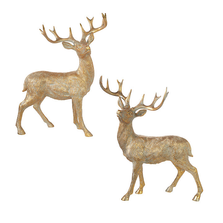 RESIN DEER STATUE